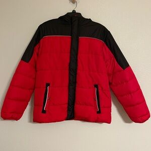 Swiss Tech Black and Red Jacket